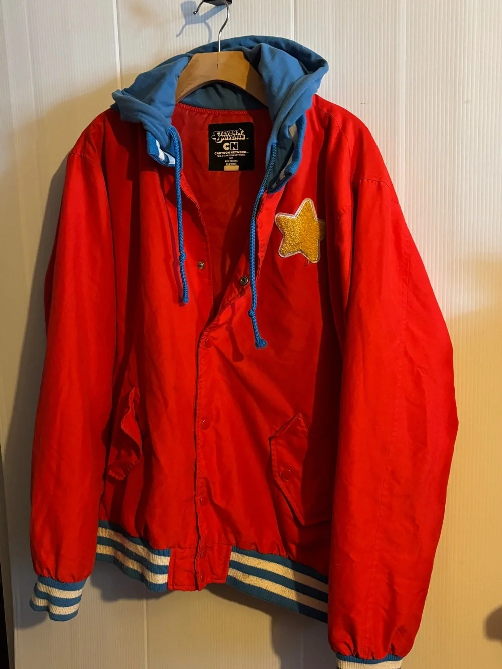 Cartoon Network Red Jacket with Black Label